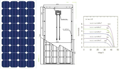衡水恒聚祥太阳能单晶电池板组件（130W-150W） 价格参考、产品图片与选型指南